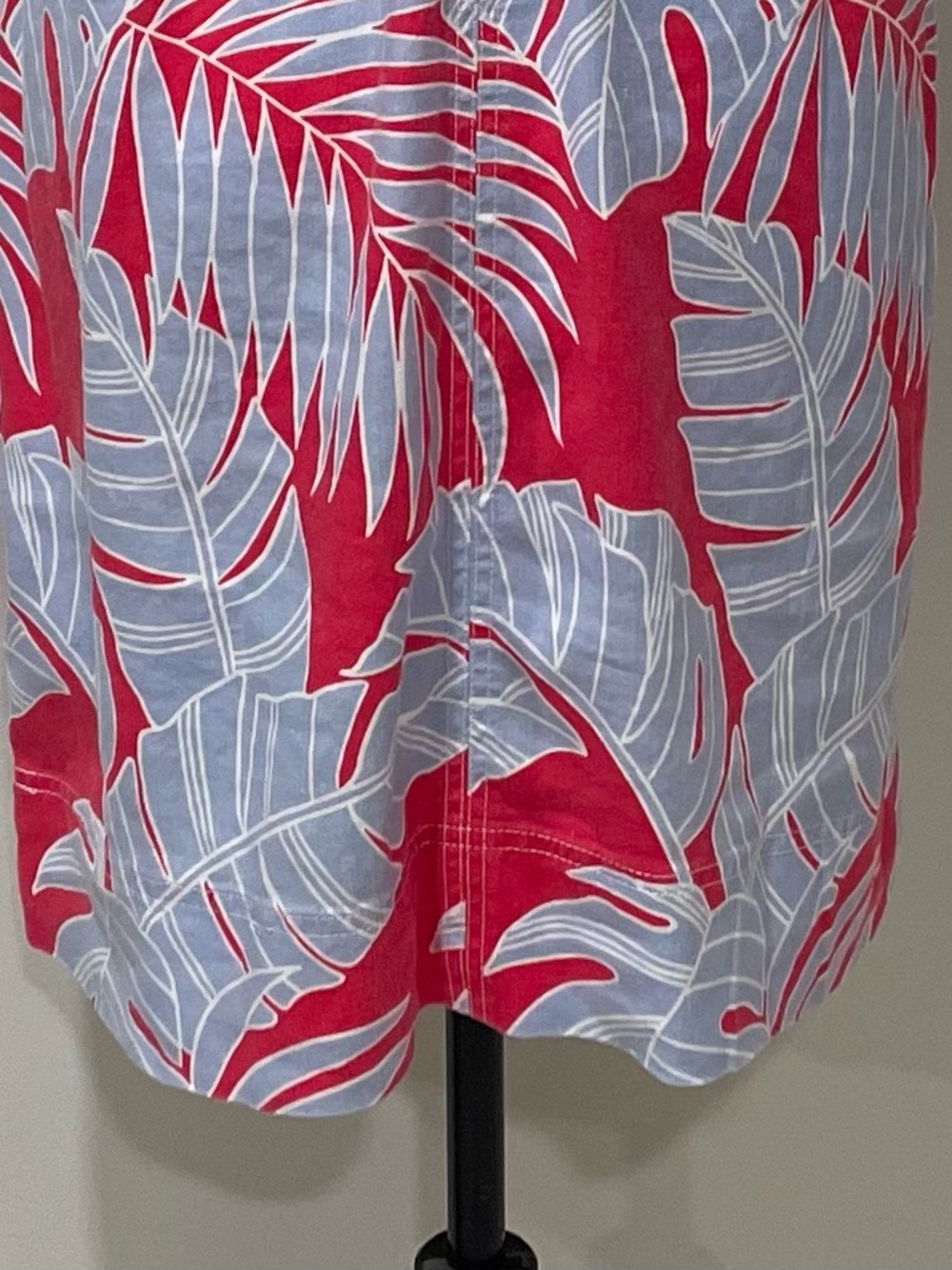 NWT Tommy Bahama Sleeveless Tropical Palm Leaf Shift Dress Coastal Beach Island - Picture 7 of 10
